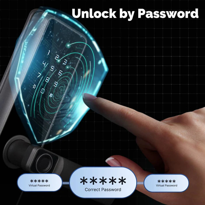 WiFi Smart Door Lock - Fingerprint & Remote Unlock